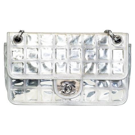 chanel ice cube|'Ice cube' classic shoulder bag .